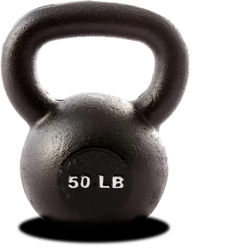 Miniatura 13 de Kettlebell Weights – 5lb to 80lb Cast Iron Kettlebells with Matte Black Finish – Full Body Strength Training & CrossFit Conditioning – Ideal for