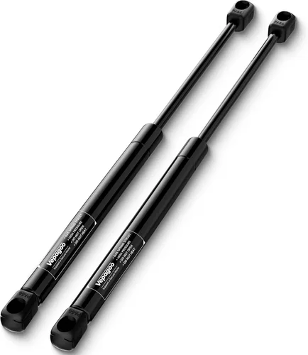 Miniatura 12 de Vepagoo Amortiguador de gas de 11 pulgadas, 35 libras/156N para tapa de caja de herramientas de camión, caja de herramientas Weatherguard, soporte