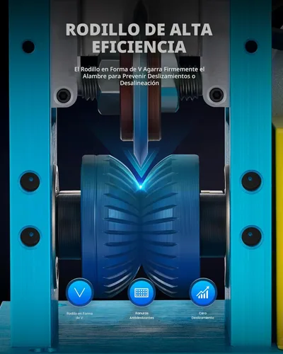 Miniatura 4 de CREWORKS Máquina Peladora de Cables Eléctrica, Máquina Peladora Automática de Cables de 0.06"-1", Herramienta de Pelado de Cables para Cable