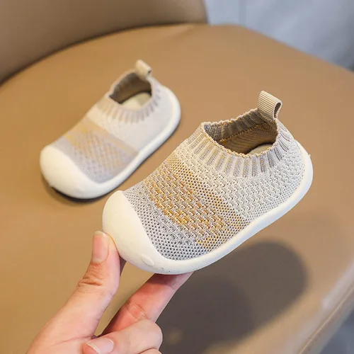 Miniatura 5 de Zapatos de bebé para caminar por primera vez zapatos para niños zapatos deportivos para niños y niñas suela suave de malla antideslizante