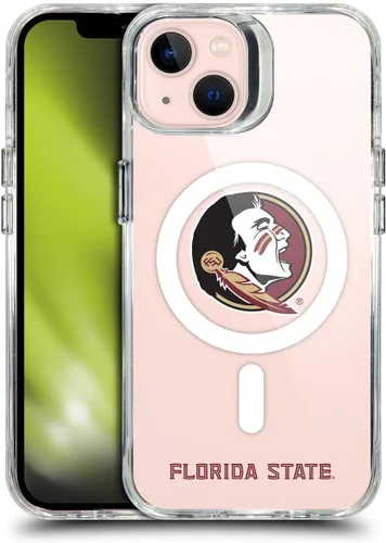 Miniatura 211 de Head Case Designs Funda de gel suave FSU Seminoles de la Universidad Estatal de Florida con licencia oficial compatible con Apple iPhone 13 Pro Max