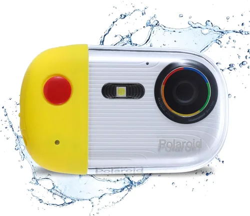Miniatura 8 de Cámara submarina Polaroid - 18MP 4K UHD, impermeable para esnórquel y buceo con pantalla LCD, recargable por USB