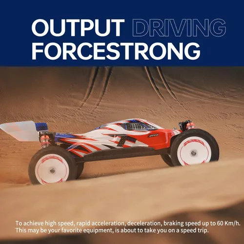 Miniatura 4 de GoolRC WLtoys 124008 - Autos RC sin escobillas para adultos, auto de control remoto a escala 1:12, 4WD 60KM/H, auto de carreras de alta velocidad