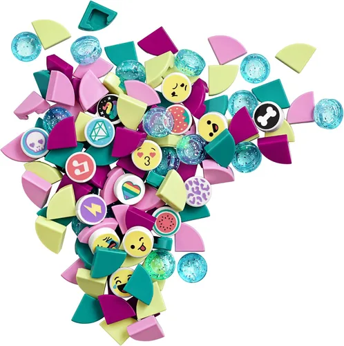 Miniatura 2 de LEGO DOTS Extra DOTS Serie 1 41908 DIY Craft, un divertido juego de azulejos adicionales para niños a los que les gustan las artes y manualidades