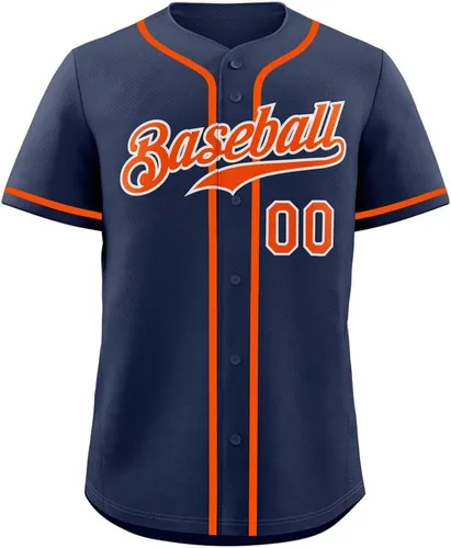Miniatura 27 de Camisetas de béisbol personalizadas para hombres, mujeres, niños, camisetas con botones, personalizadas, número de nombre impreso o cosido