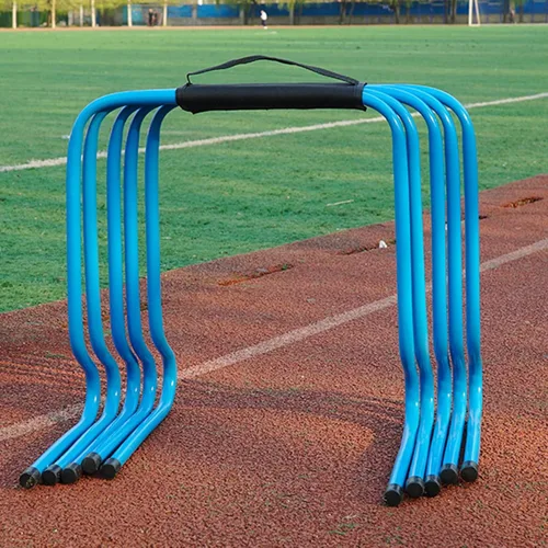 Miniatura 9 de YXXSDP Entrenamiento de velocidad de agilidad obstáculos para atletas, equipo de práctica deportiva portátil multicolor para entrenamiento
