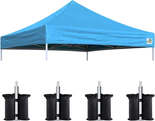 Miniatura 110 de Eurmax USA toldo desplegable de repuesto, cubierta superior para tienda de campaña, armado instantáneo, solo la cubierta superior, 4 bolsas