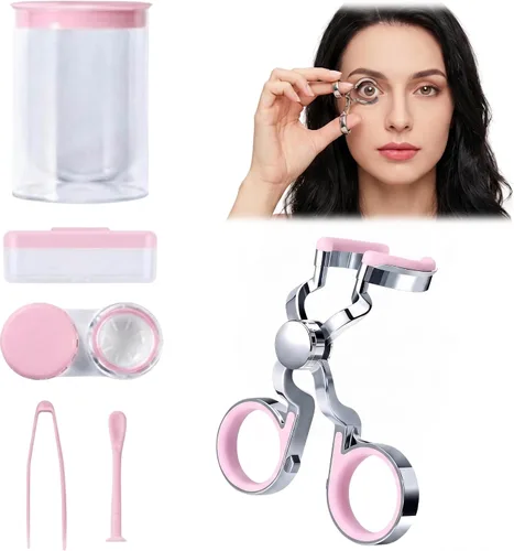Miniatura 9 de Kit de ayuda portátil para lentes de contacto para principiantes con herramienta aplicadora y herramienta removedor de contacto para contactos