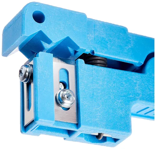 Miniatura 2 de IDEAL Industries, Inc. 45-163 Ringer - Pelacables de hoja ajustable, herramienta de pelado de cables para cable de 18 pulgadas - 732 pulgadas