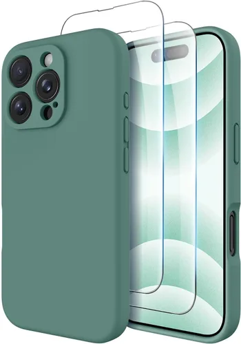 Miniatura 194 de OTOFLY Funda para iPhone 11, funda para teléfono 11, delgada, a prueba de golpes, antihuellas, forro de microfibra antiarañazos, funda protectora