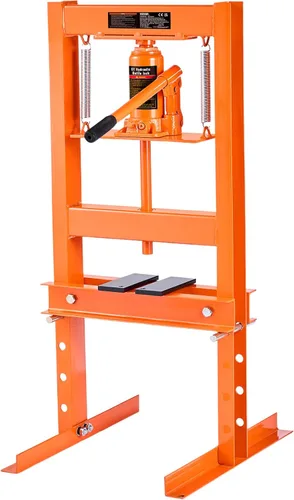 VEVOR, prensa hidráulica de taller, 6 toneladas/13000 libras, estructura en H, altura ajustable en 4 posiciones, con placas móviles, para uso en