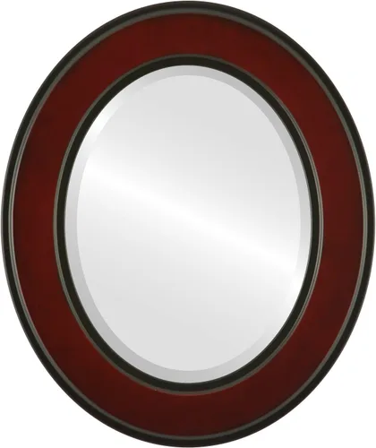 Miniatura 15 de ovalandroundmirrors. com Oval Espejo biselado en un estilo Montreal champaña Oro marco