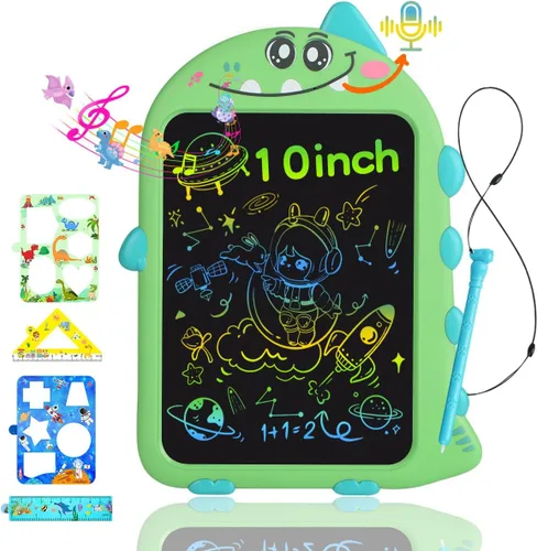 Miniatura 9 de Tableta de escritura LCD de 10 pulgadas para niños, regalos de cumpleaños para niños, almohadilla de dibujo electrónica juguetes para autismo
