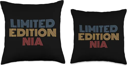 Miniatura 3 de Nia Limited Editon Personalized Name funny Throw Pillow