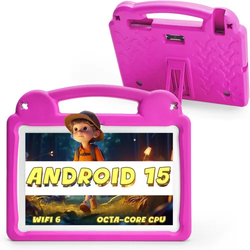 Miniatura 11 de Tablet infantil de 10.1 pulgadas, tableta Android para niños, Android 15, pantalla de 1280 x 800, CPU Octa-Core, 8 GB+64 GB, 1 TB expandible a Azul