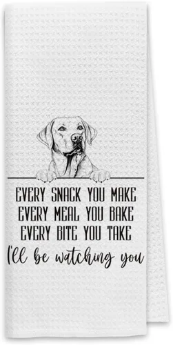Miniatura 30 de Toallas de cocina Dibor Goldendoodle, toallas de cocina Goldendoodle, toallas de mano de tela divertidas para cada comida que haces para perros