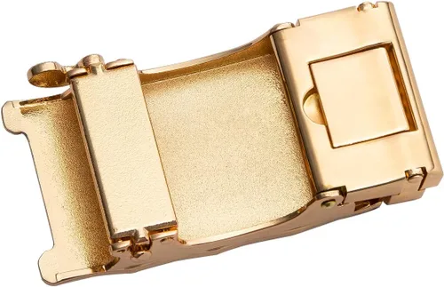 Miniatura 2 de Barry Wang - Hebilla de cinturón para hombre, hebilla extraíble, ajustable, sin correa de cuero