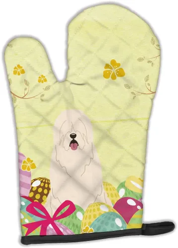 Miniatura 405 de Caroline's Treasures BB2732OVMT Dog House Collection Border Collie - Guante de horno grueso resistente al calor para sartenes calientes y horno