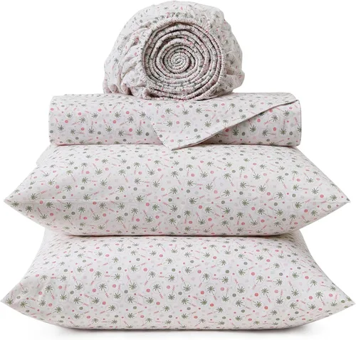 Miniatura 120 de Tommy Bahama - Juego de sábanas tamaño King, ropa de cama de percal 100% algodón con una sensación crujiente y fresca, sábanas con sábana bajera