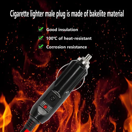 Miniatura 2 de SinLoon Cable de cargador de batería SAE con interruptor, 12 V 10 A, enchufe macho a impermeable, adaptador de liberación rápida, cable de carga