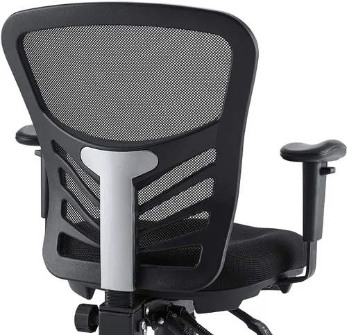 Miniatura 9 de Modway EEI-757-BLK Silla de oficina ergonómica articulada de malla en negro Color negro.