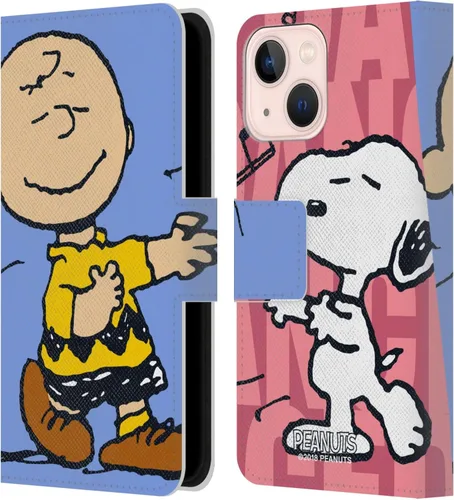 Miniatura 74 de Head Case Designs Funda de piel con licencia oficial de Peanuts Snoopy & Woodstock Balloon Halfs and Laughs para Apple iPhone 7/8/SE 2020 y 2022
