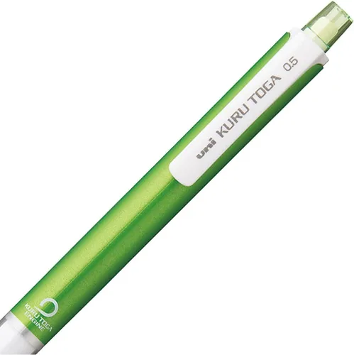 Miniatura 4 de Lápiz portaminas Uni Kuru Toga estándar, negro, 0.0112 pulgadas, Verde