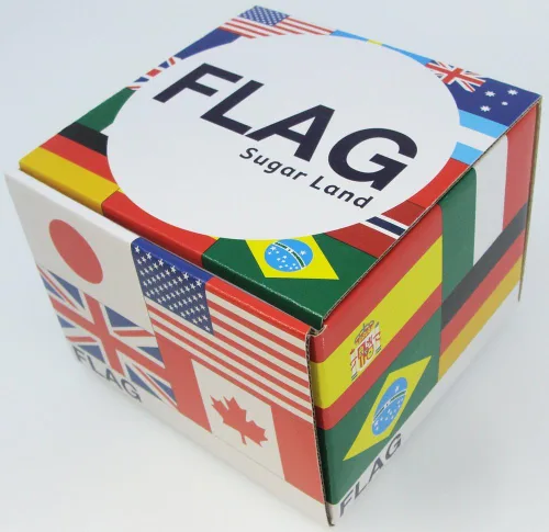 Miniatura 4 de Gekjinsha Sugar Land 10961-2 - Taza con diseño de bandera, Argentina, 12.8 fl oz (380 cc), fabricada en Japón, apta para microondas y lavavajillas