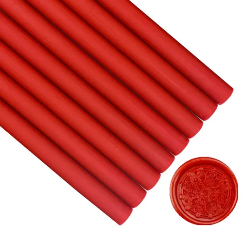 Miniatura 2 de 8 varillas de sello de cera blanca perla para pistola de pegamento de 0.43 pulgadas, ideal para invitaciones de boda, paquetes de vino, sobres