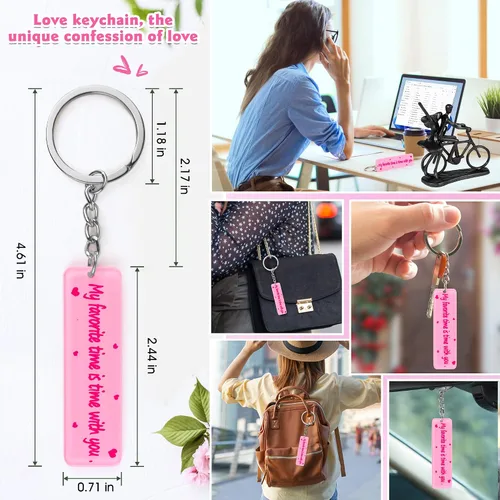 Miniatura 7 de Kresecioo Estatua Romántica de Pareja y Bicicleta Genial, Escultura de Hierro Fundido para Decoración, Regalos de Amor para Aniversario de Boda