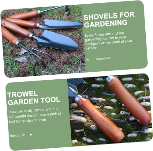 Miniatura 5 de VANZACK 1 Set Garden Hand Trowel Ergonomic Gardening Tools for Planting Digging Weeding and Transplanting Durable Design for Efficient Garden Work