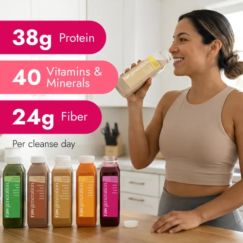 Miniatura 6 de Proteína Juice Cleanse ™, La Forma Más Sana de Perder Peso y Tener Fuerzas, Batidos y Jugos de Proteínas Vegetales, Envío Gratuito, 1