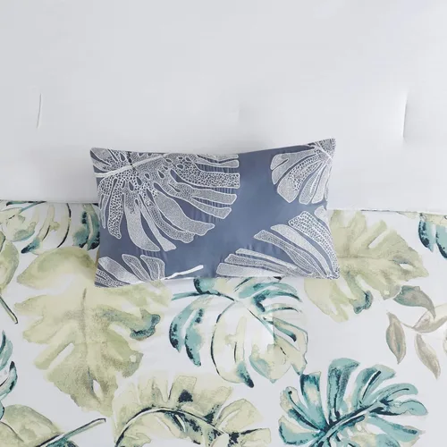 Miniatura 13 de Harbor House Acogedor juego de edredón de algodón, ropa de cama casual alternativa para todas las estaciones con fundas a juego, almohadas