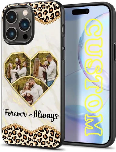 Miniatura 15 de Fundas de teléfono personalizadas para papá y niños, huellas compatibles con iPhone 15, 14, 13, 12, 11 Pro Max, Samsung Galaxy S23 S22 S21 S20
