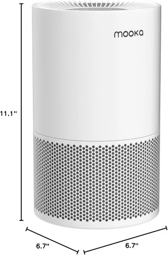 Miniatura 10 de Purificadores de aire para el hogar habitaciones grandes de hasta 1200 pies cuadrados, MOOKA H13 True HEPA Purificador de aire para dormitorio