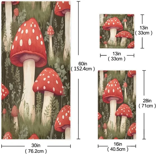 Miniatura 3 de Juego de toallas de baño de 3 piezas, absorbentes y suaves, toallas de mano, toallas decorativas para baño, gimnasio, hotel, playa, piscina