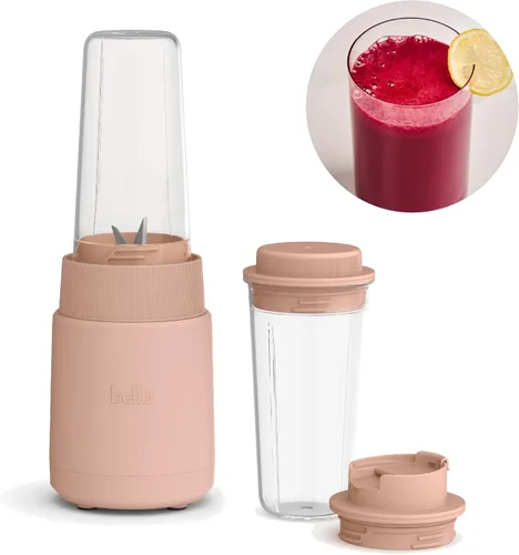 Miniatura 12 de BELLA 6 Piezas Licuadora Portátil Rocket, Exprimidor y Preparador de Batidos, Diseño de Prensa y Giro, Partes EverGood™ y Libres de BPA Apto