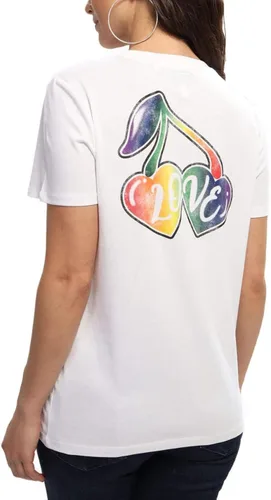 Miniatura 2 de GUESS Camiseta de manga corta Rainbow Cherry Easy para mujer