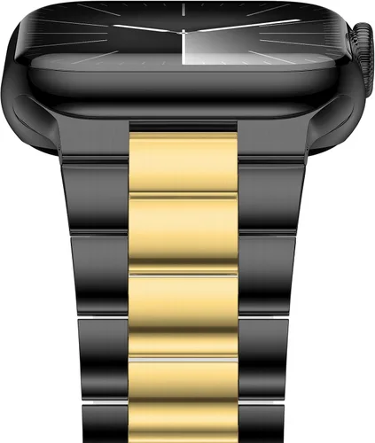 Miniatura 12 de iiteeology Correa ligera de acero inoxidable diseñada para Apple Watch Series 1-11, 42mm, 41mm, 40mm, 38mm, SE2 y SE3, reemplazo de correas iWatch