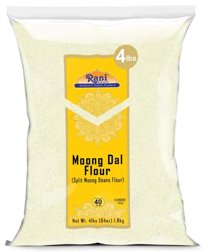 Miniatura 15 de Rani Moong Dal (granos de mung sin piel) Lentejas indias de 128 onzas (8 libras), 8.0 lbs x paquete de 5 (total 40 libras) a granel, totalmente