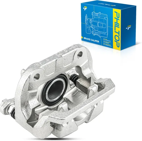 Miniatura 48 de PHILTOP Conjunto de Pinza de Freno de Disco Delantero Compatible con Jeep Wrangler 1990-2006, Jeep Cherokee 1990-2001, Grand Cherokee 1993-1998