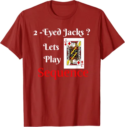 Miniatura 67 de Camiseta divertida con texto en inglés "I Have 2-Eyed Jacks Lets Play A Card Board Game