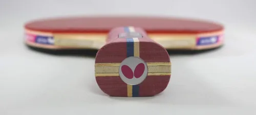 Miniatura 4 de Butterfly Nakama S-3 - Raqueta de tenis de mesa con 2 pelotas - Hoja de carbono - Cauchos Flextra de 0.075 in - Aprobado por la ITTF