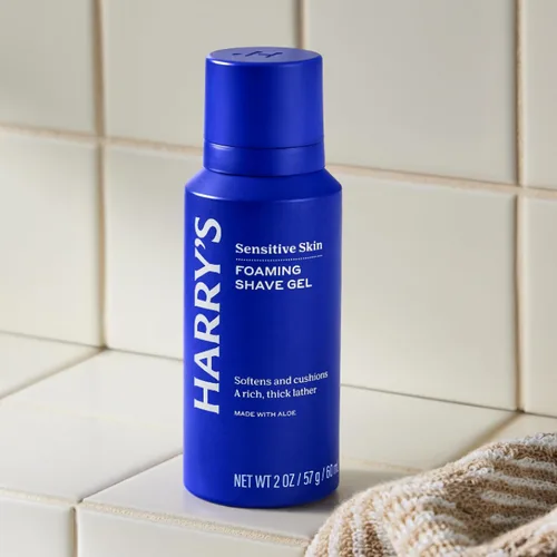 Miniatura 4 de Kit de Afeitado Original Harry's para Hombres - Mango de Navaja, 5 Repuestos de Hoja de Navaja, Gel de Afeitar Espumoso y Cubierta de Hoja