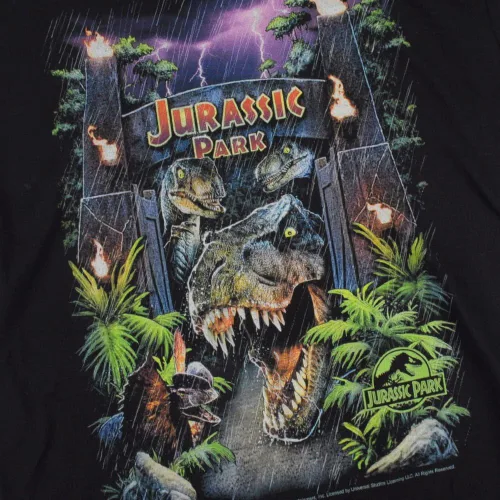 Miniatura 6 de Popfunk Classic Jurassic Park Welcome to The Park & Clever Girl - Sudadera con capucha y calcomanías
