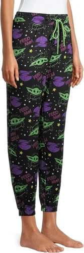 Miniatura 2 de Briefly Stated Mandalorian Baby Yoda - Pantalones de pijama capri para mujer