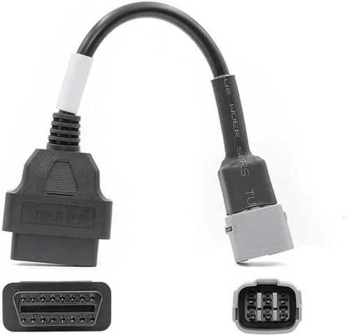Miniatura 4 de Conector OBD2 Universal a Cable de Diagnóstico de 6 Pines para Motocicleta Suzuki