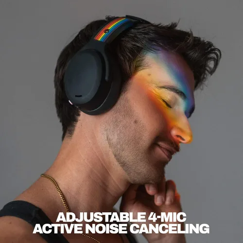 Miniatura 4 de Skullcandy Crusher ANC 2 Wireless Over-Ear Bluetooth Headphones with Multi-Sensory Bass, Active Noise Cancelling, Up to 60 Hours Battery, Microphone