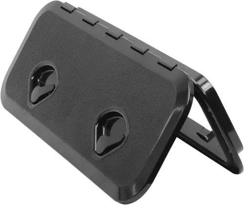 Miniatura 9 de Amarine Made Boat Hatch Access Hatch and Lid Marine Grade 24" x 9-5/8" for Marine Caravan RV-White Negro