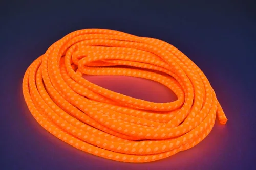 Miniatura 15 de Blacklight Bicolor GloLine - Cuerda luminiscente (verde-naranja claro, 25 pies)